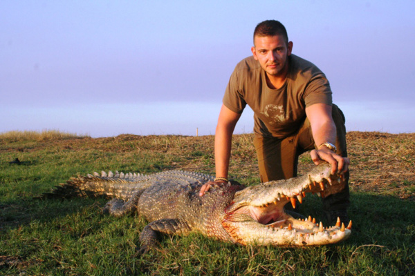 Ausztrália - bordás krokodil