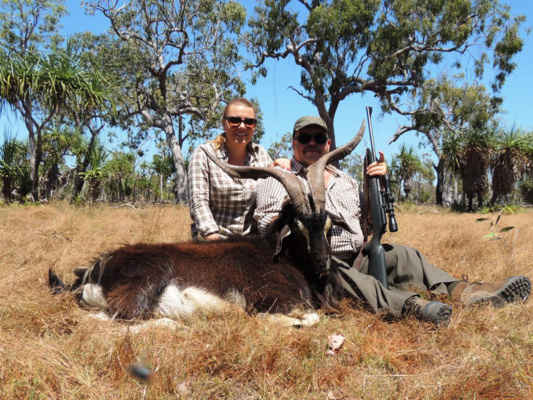 Ausztrália - vad kecske vadászat
