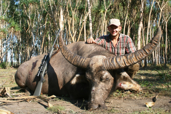 Ausztrália vízibivaly vadászat