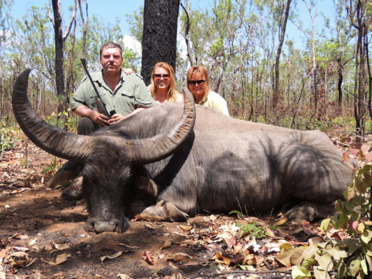 Ausztrália vízibivaly vadászat