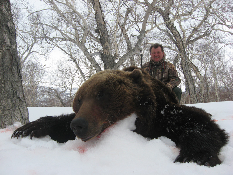 Kamcsatka Barnamedve vadászat