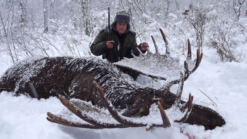 Kamcsatka Jávorszarvas vadászat