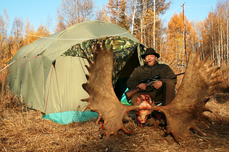 Kamcsatka Jávorszarvas vadászat