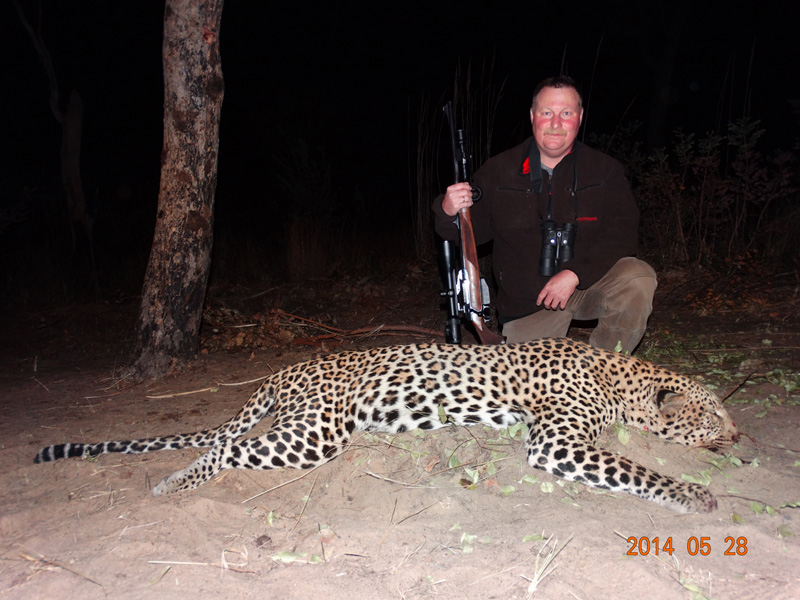 Zimbabwe leopárd vadászat