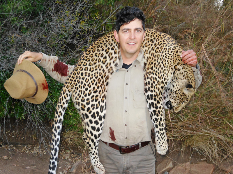 Zimbabwe leopárd vadászat