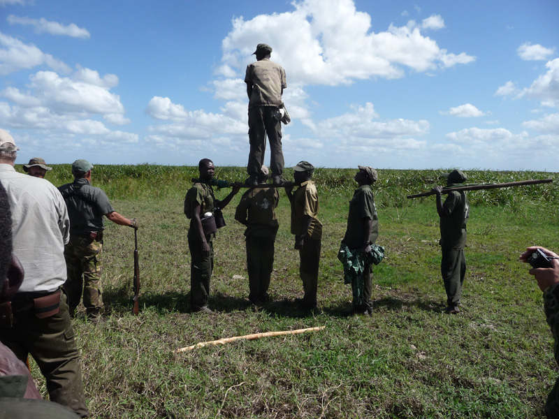 Mozambik kafferbivaly és antilop vadászat