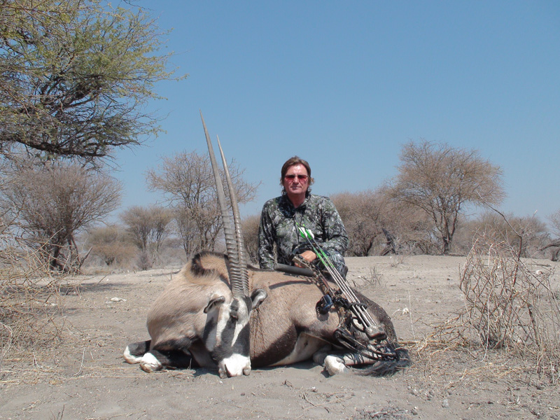 Namíbia vadászat íjjal