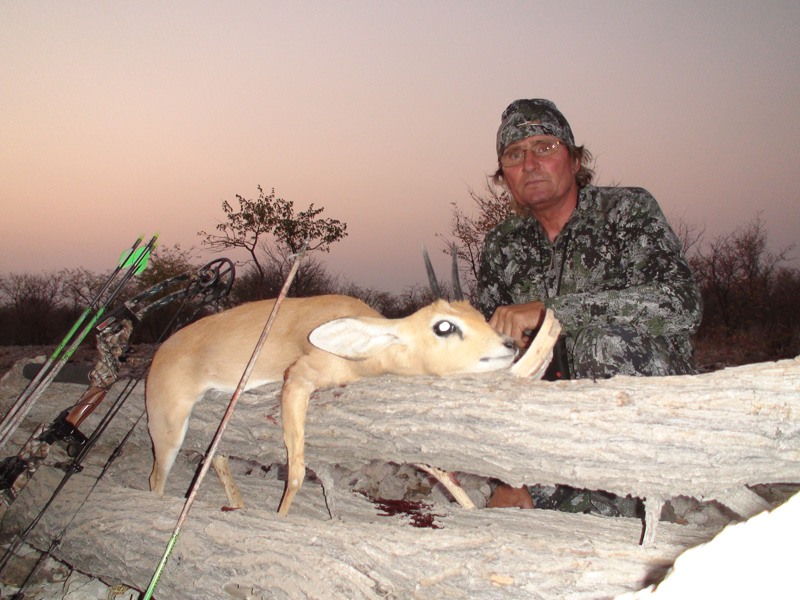 Namíbia vadászat íjjal