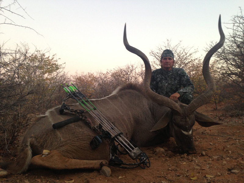 Namíbia vadászat íjjal