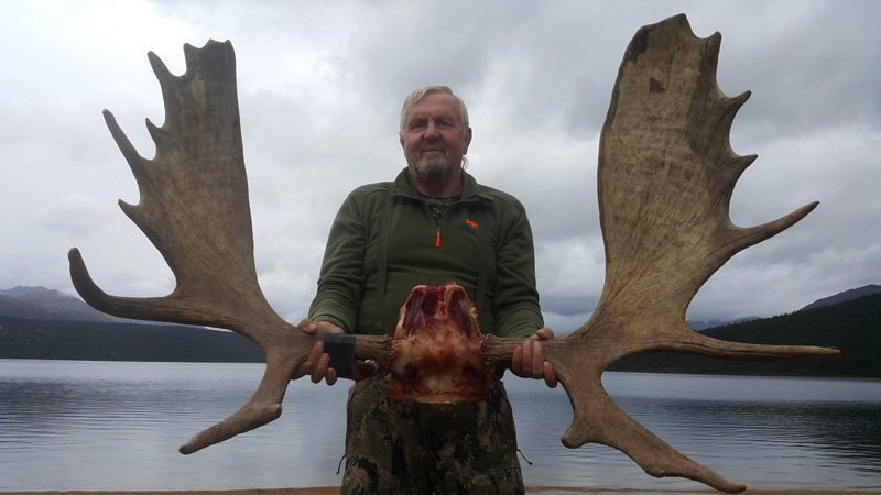 Kanada, British-Columbia, jávorszarvas vadászat