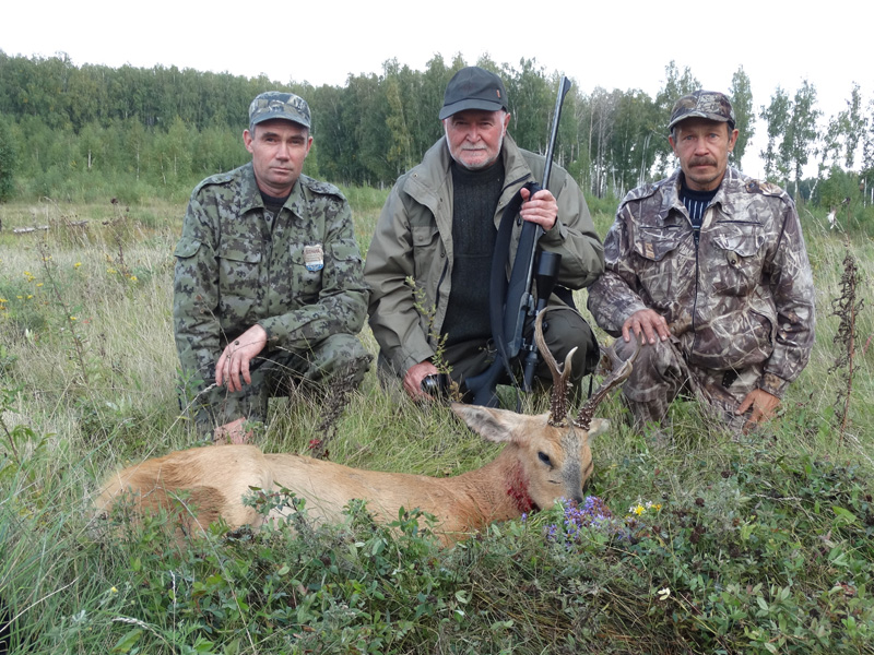 Oroszország, Szibériai őzbak, vadászat