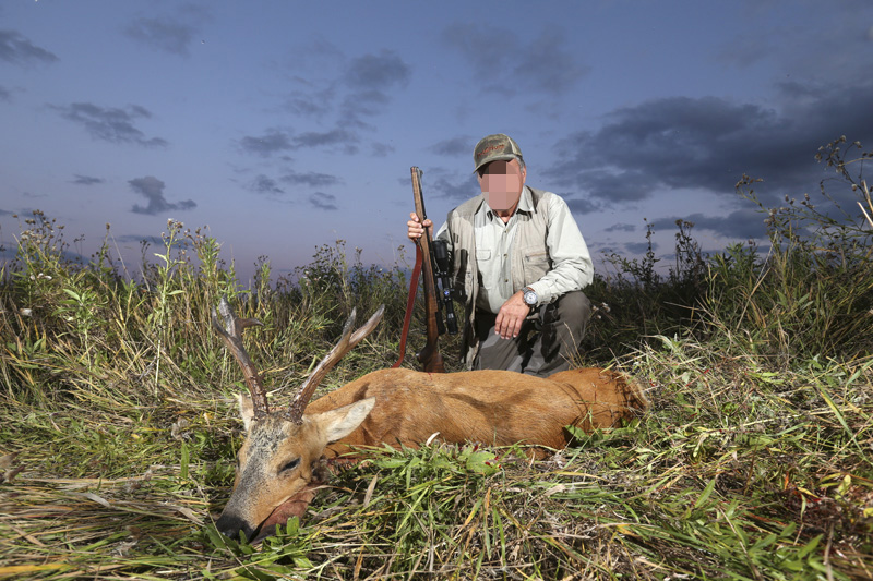 Oroszország, Szibériai őzbak, vadászat