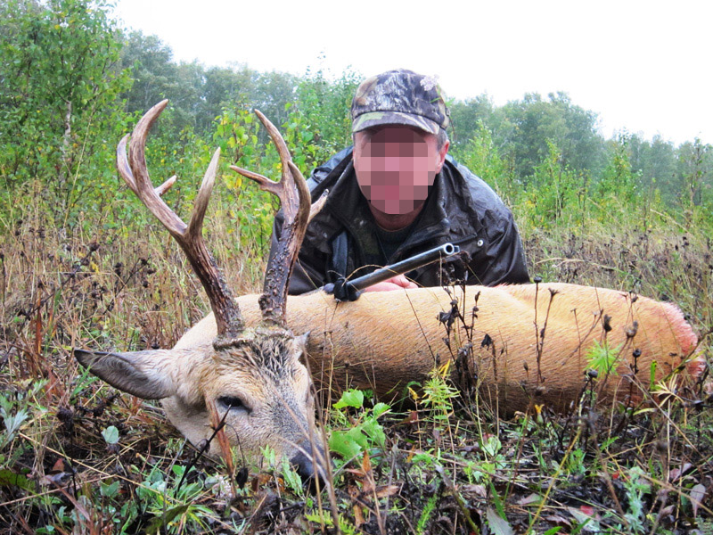 Oroszország, Szibériai őzbak, vadászat