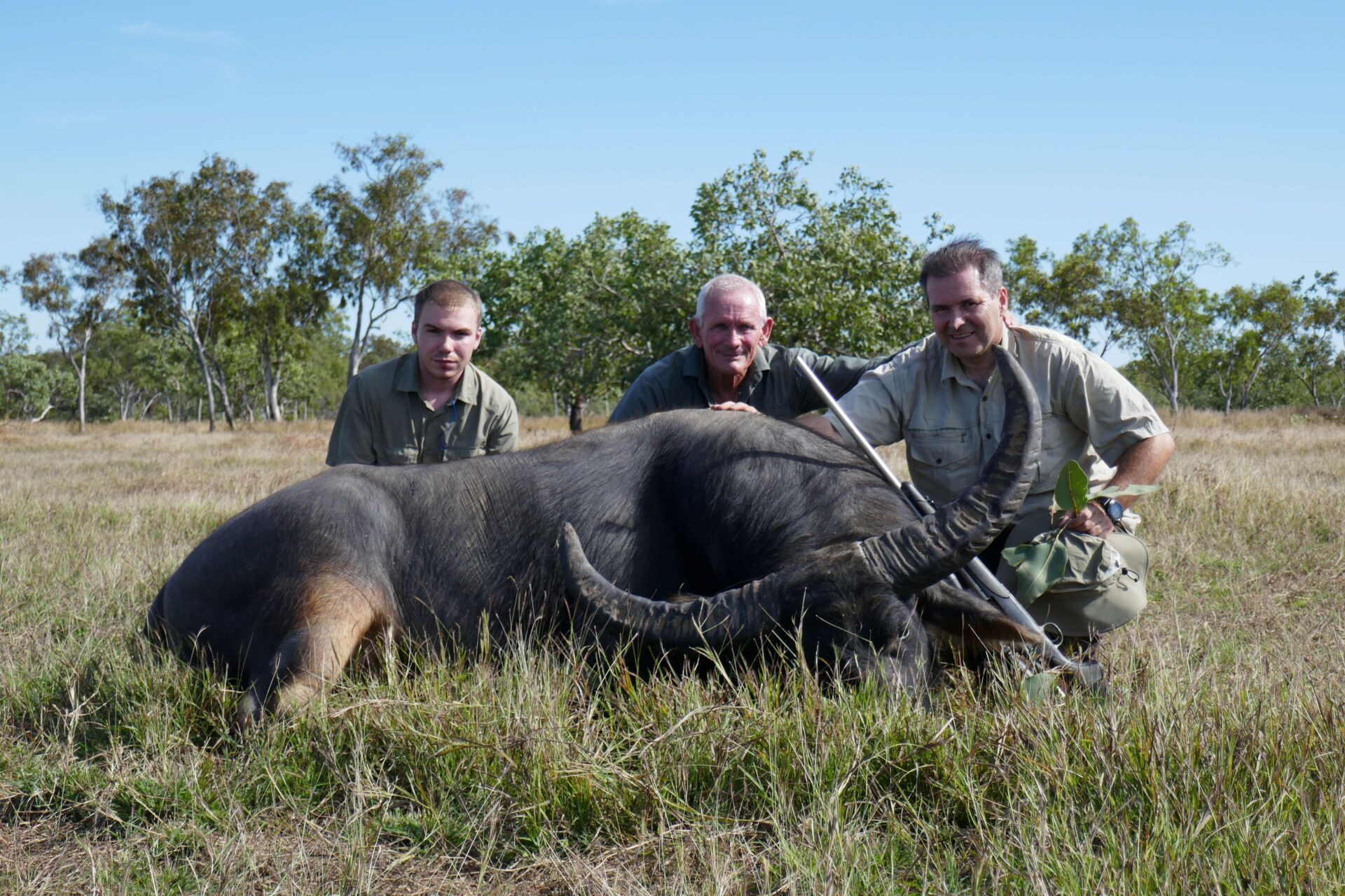 Ausztrália vízibivaly vadászat
