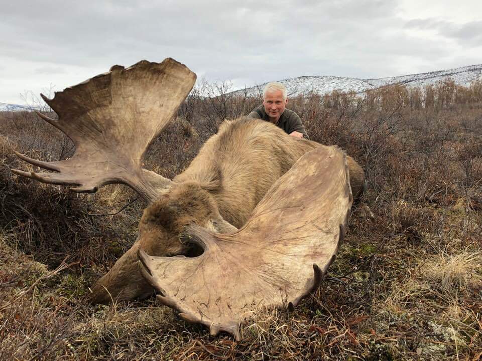 Oroszország, Magadan, jávorszarvas vadászat