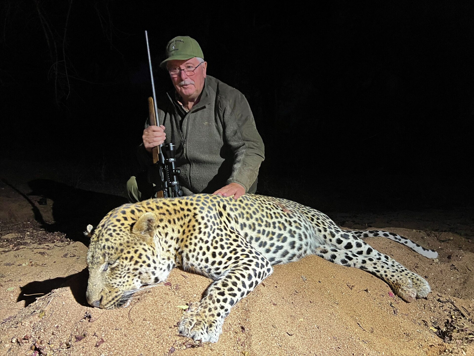 Zimbabwe leopárd vadászat