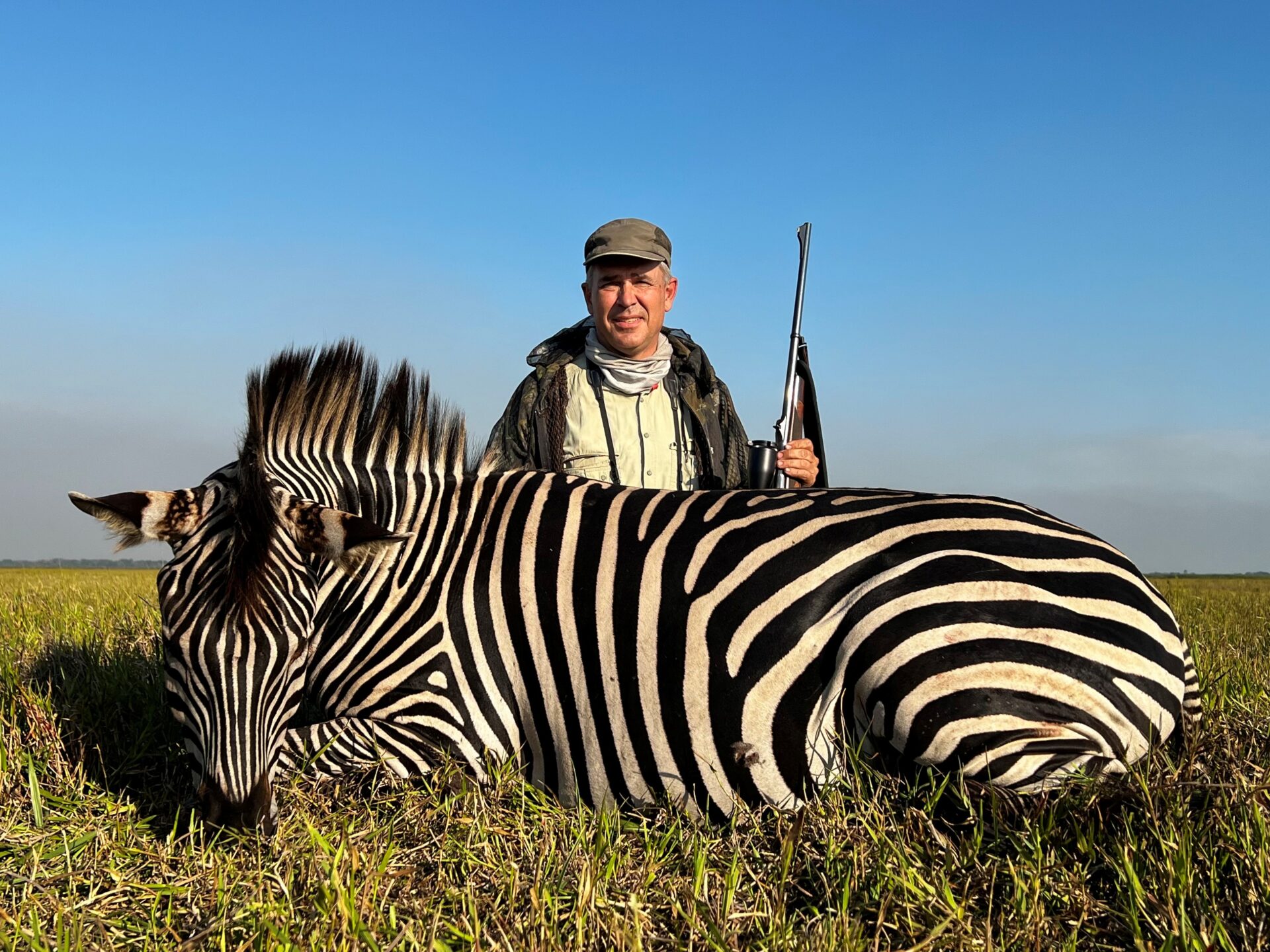 Mozambik kafferbivaly vadászat