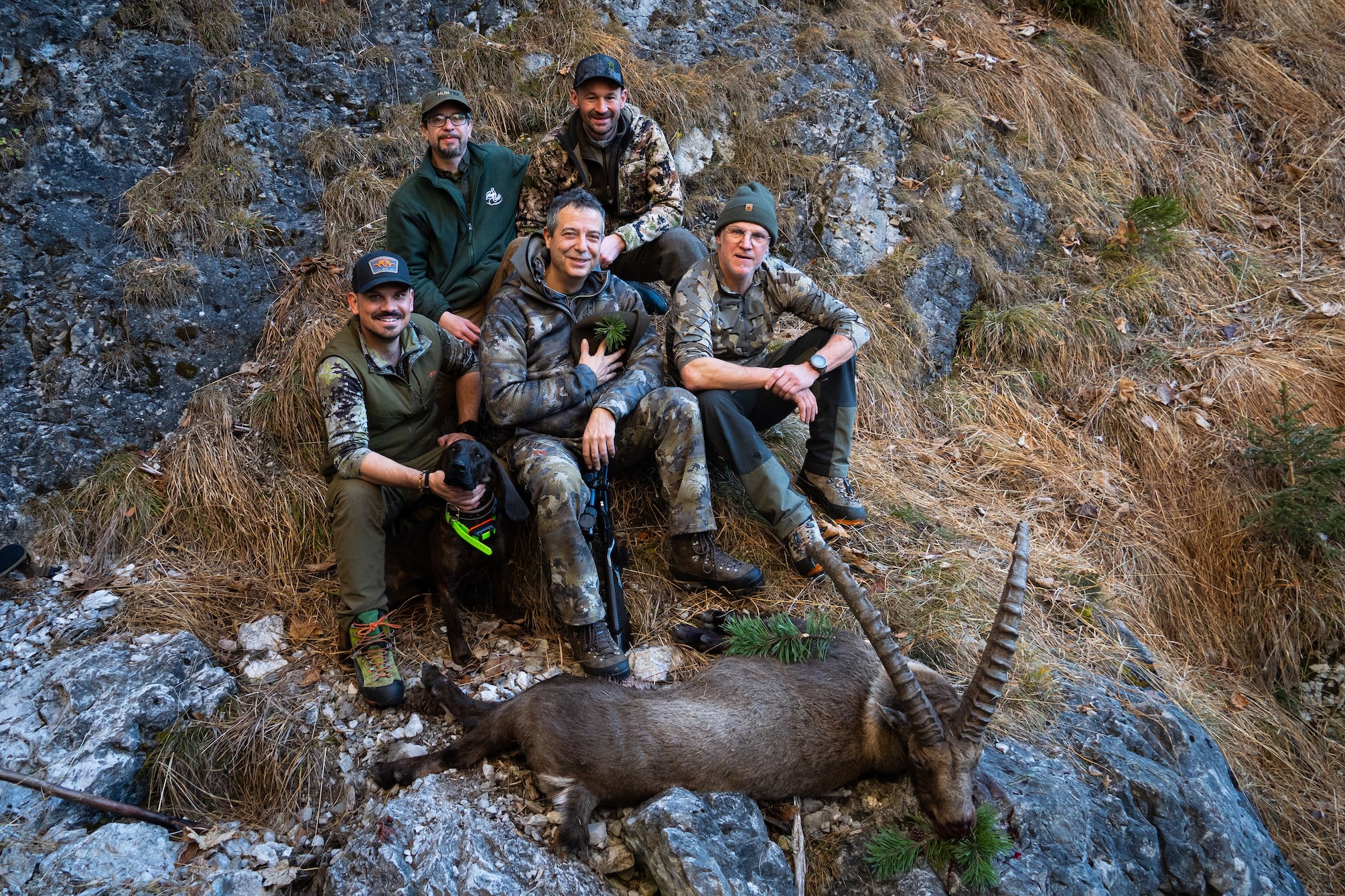 Alpesi kőszáli kecske vadászat